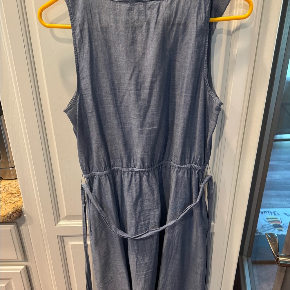 LOFT Chambray Blue dress - Picture 5 of 5